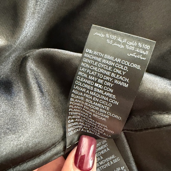 White House Black Market Black and Red Floral Dress - Picture 12 of 12